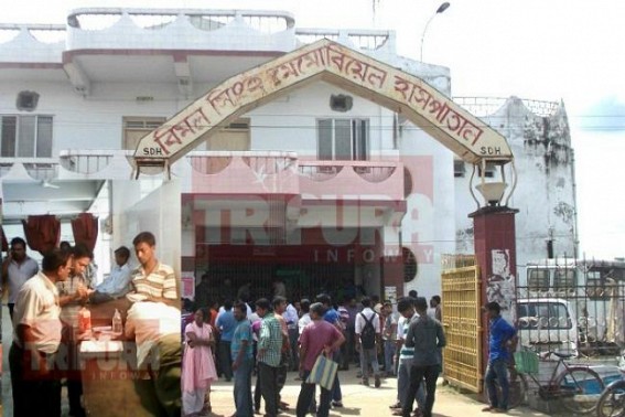 CPI-M-TMC clash continued to Hospital at Kamalpur: CPI-M LC Secretary got injured: Two shifted to GBP: Patients and staffs got in panic